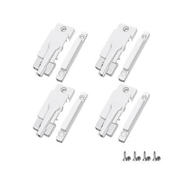 4-pack Ow Fönsterlås S, Ow Ersättningsfönsterlås S Passar Skjutbara Fönster
