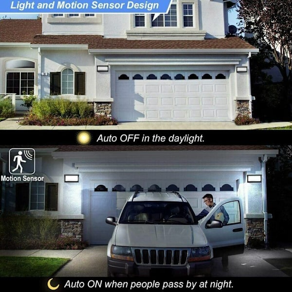 LED-ulkoseinävalaisin 360° ulkovalaistuksella Moderni vedenpitävä ulkoseinävalaisin Kuistin ulkolamppu Alumiini IP65 18W kotiin terassille, kylmä valkoinen