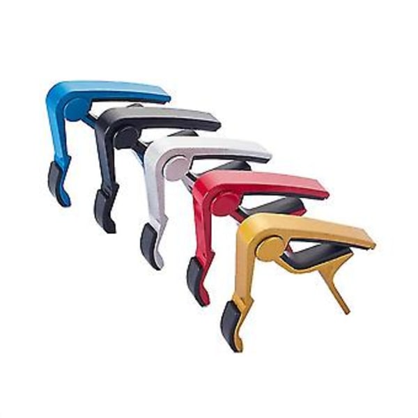 Akustisk/elektrisk/klassisk Guitar Capo af aluminiumslegering, hurtigt skift, sort