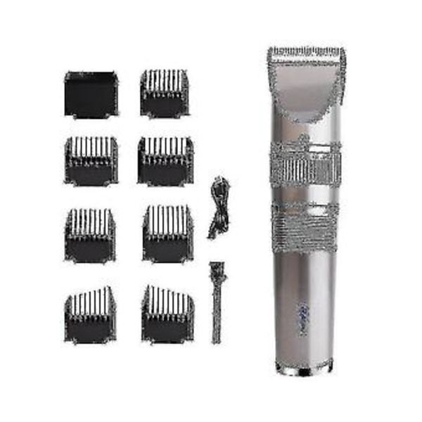 Professionel Hårklipper USB Genopladelig Hårklipper Mænd Hårklip Keramisk Blad Barbering Hårklipper