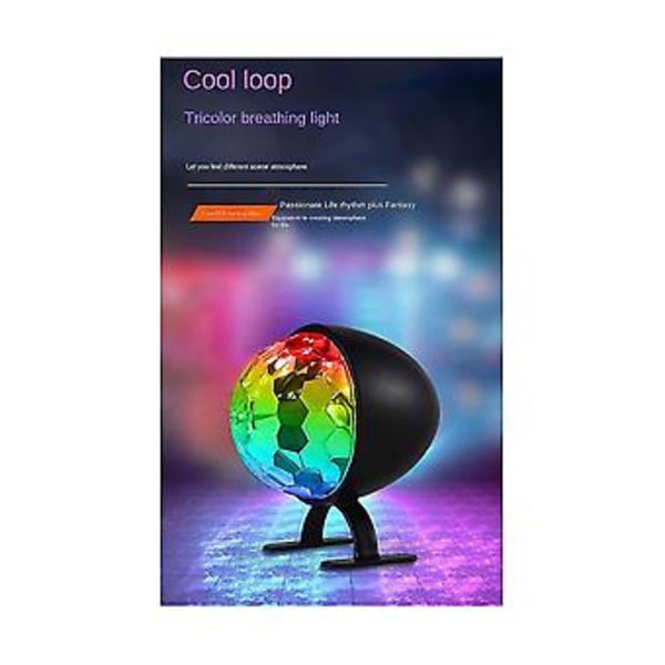 3w 48led Rgb Hem Sta Bak Rått Stroboskopstråle M