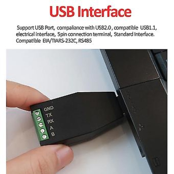Usb - Rs232 Rs485 Usb Sarjaliikenne Moduuli Teollisuuslaatuinen Usb-232/485 Signaalimuunnin