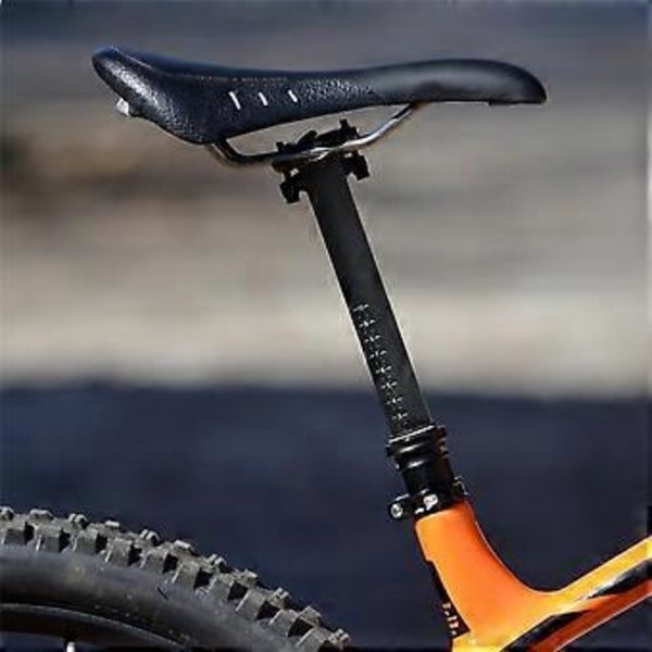 Carbon Fiber Sadelpind 27.2mm Mountain/Racercykel Sadelpind Mat Cykeldele 350mm