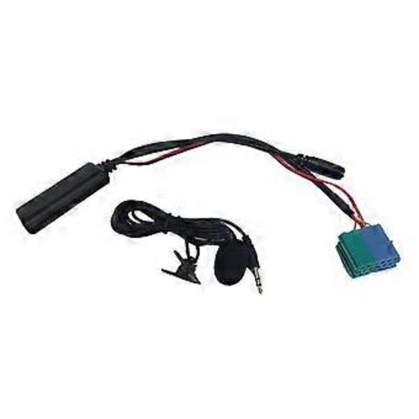 Auton langaton Bluetooth audioadapterimoduuli AUX-kaapeli BT5.0 mikrofonilla radiosarjoille 2007