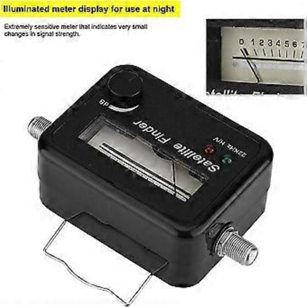 Satellittfinner Satellitt-TV Mottaker Digitalt Signalmeter Profesjonell Lokalisator