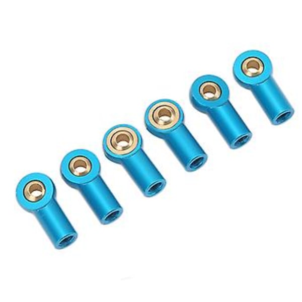 Styrekugleled, 6 stk. Aluminiumlegering M3 Link Stangende Kugleled Link Stangende Kuglehoved Moderne Innovation