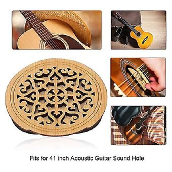 Gitarr Ljudhål Lock B Gran För Eq Akustisk Folkgitarr