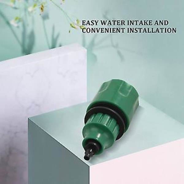 En Slangekobling Way Adapter Kran Kobling Fittings For Irrigat 4-pakning