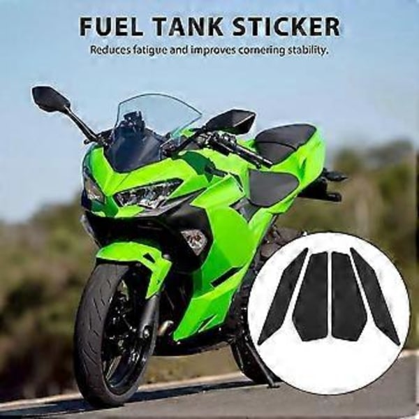 Bränsletankskydd Knägrepp Dekal Skyddsdekaler för Ninja 400 2018-2020 Motorcykel