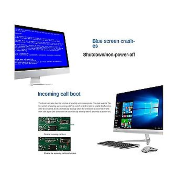 PCI-e Desktop PC Fjernbetjening Ewe Trådløs Ret S Tænd/Sluk For Desktop Computer