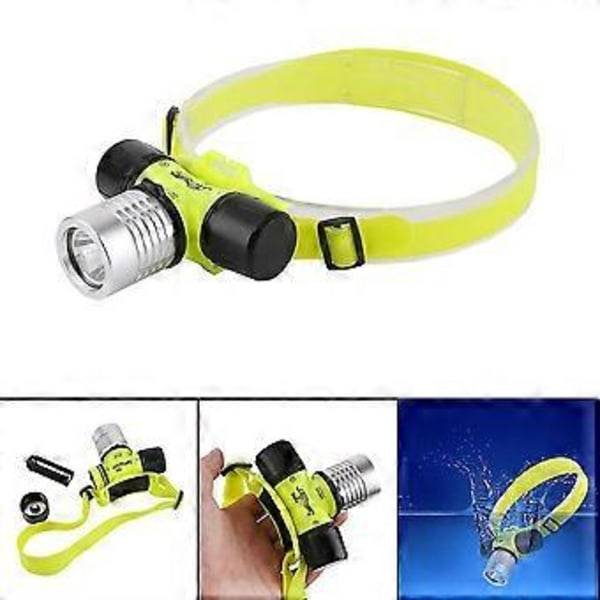 5w 300 Lumens Led Undervanns Aluminium Legering Magnetisk Bryter Hodelykt (santanxing)