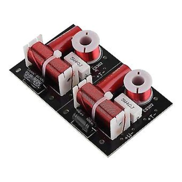 2st 400w Ser Frekvensdelare 2-vägs 2 Hi-fi Ljudhylla Över Filter Bas och Diskant