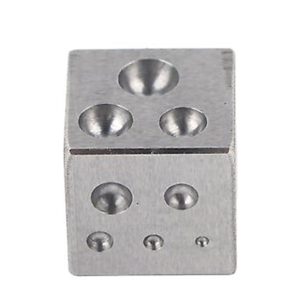 25x25mm Fyrkantigt Drivblock - Metallformningsverktyg för Professionell Smyckestillverkning