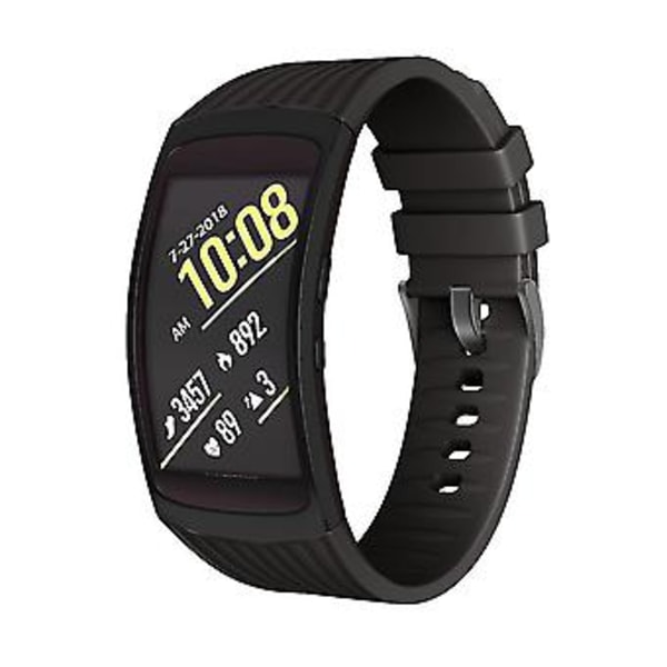 Silikoninen kellonranneke Galaxy Fit2 Pro -kelloon, rannekoru rannekkeet Fit 2 Sm-r360-bla -kelloon