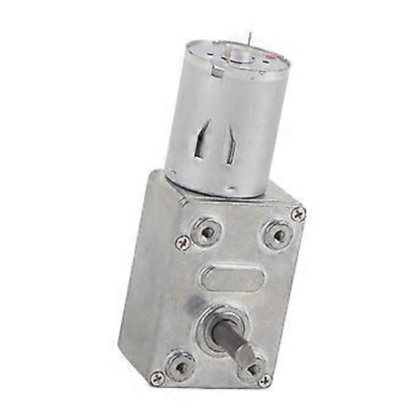 1kpl Käännettävä Suurivääntöinen Ruuvivaihteinen Moottori DC 12V Alennusmoottori (62RPM)