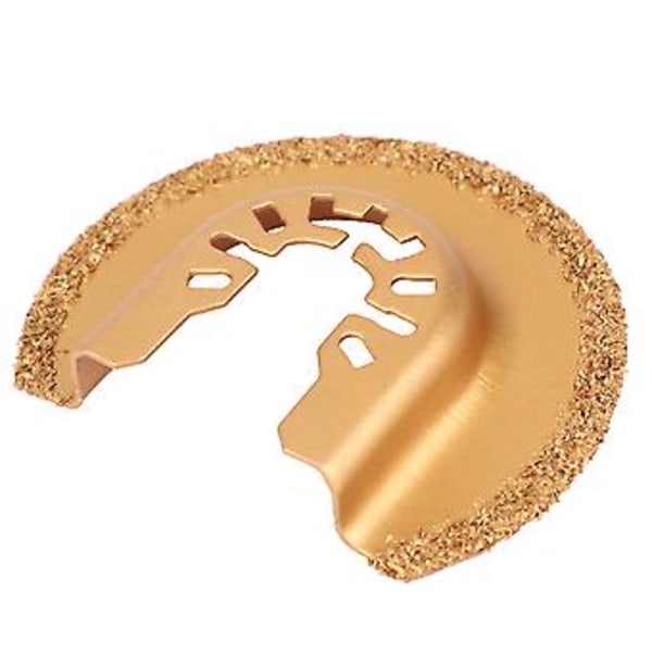 Oskilloivan sahanterän kovametallinen monitoimiterä 79~82HRC puoliympyrän muotoinen sahanterä (65mm)