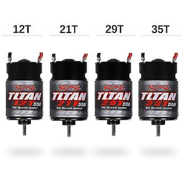 550 Harjattu 21t 60a Esc:llä 1/10 Rc Crawler Axial Scx10 Axi03007 90046 Traxxas 4 6