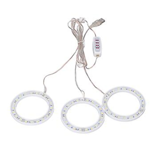 Pyöreä kasvivalo, LED-kasvivalot USB-kasvivalo Vankka suorituskyky