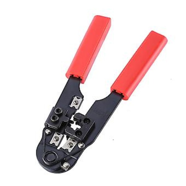 Modulaarinen puristus-, leikkaus- ja kuorintatyökaluverkkokaapelisarja 8P8C rj45 -liittimille