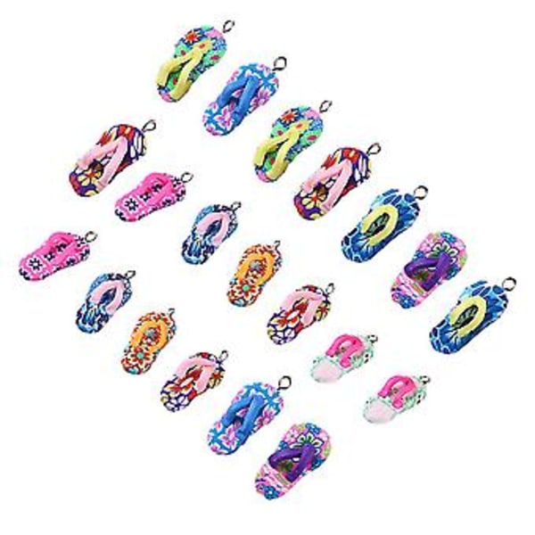 50 stk. Boligindretning Resin Charms Ørering Charm Halskæde Charm Polymer Ler Perler Halloween Fest Gave