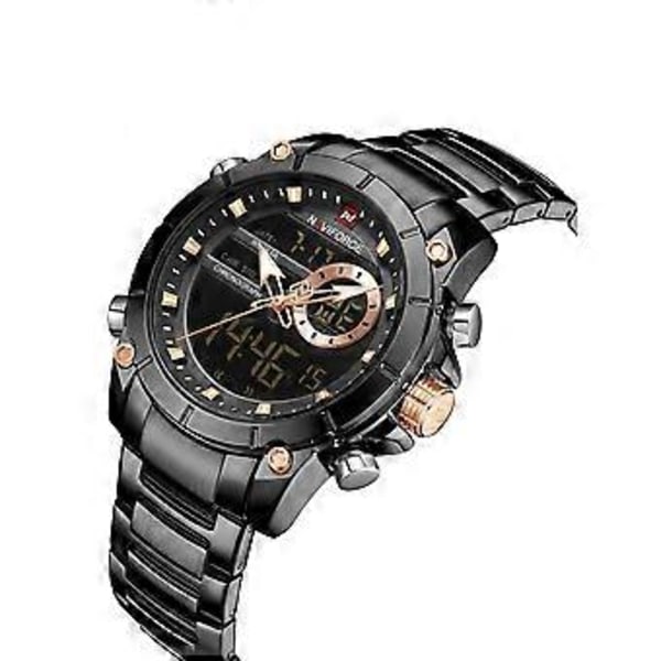 Herr Quartz Chronometer Klocka: Elegant Digital Analog Design för Mångsidig Användning