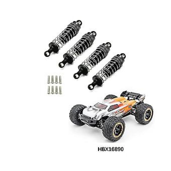 4kpl Metallivaimennin Hbx 16889 16889a 16890 16890a Sg1601 Sg1602 1/16 Rc-auton Päivitysosat Tarvikkeet