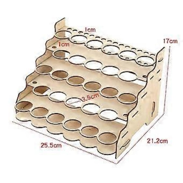 Model Maling Organizer Simpel Multi-Lag Delikat Praktisk Malingholder DIY Pigmenthylde med Flere Slots B