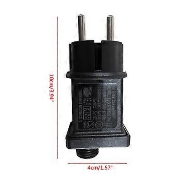 EU-kontakt AA AAA Batterieliminator Ersätter 2x 3x AA AAA Batteri Strömförsörjningsadapter för Radio LED-ljus Elektrisk Leksak