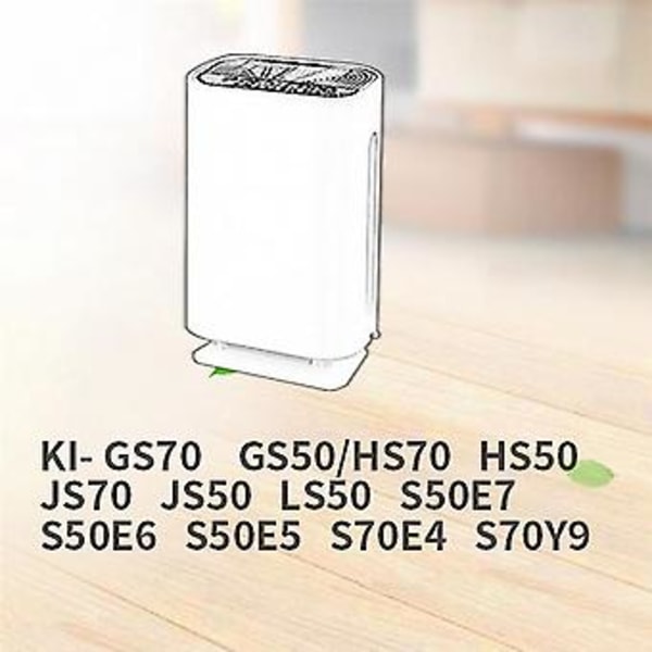 Til Sharp -gs50 -gs70 Fz-g70mf -hs50 -hs70 -js50 -js70 -ls50 -s70y9 Luftrenser Filter Udskiftning