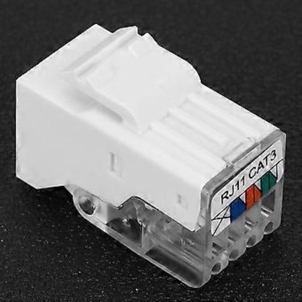 5 st CAT3 Modul RJ11 4-Kärnig Fri Samtal Telefonmoduler Information Elektronisk Komponent