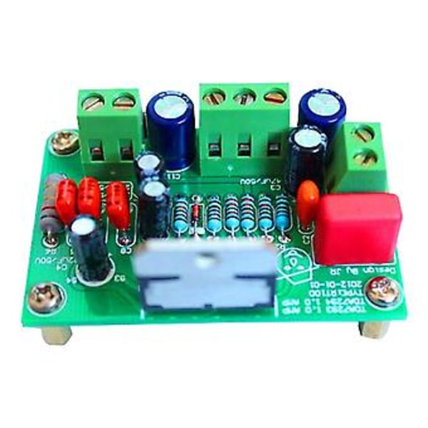 Tda7294 80w 100w Mono Ljudförstärkare Kort Dc30v-40v Kit Passar För Tda7293 Grön
