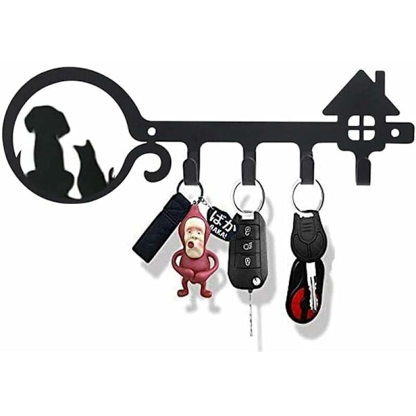 Black key hook 25.5×7×3.5cm