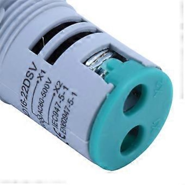 AD1622DSV Spänningssignal Indikatorlampa Panel Digital Voltmeter Indikator 60~500V AC Grön