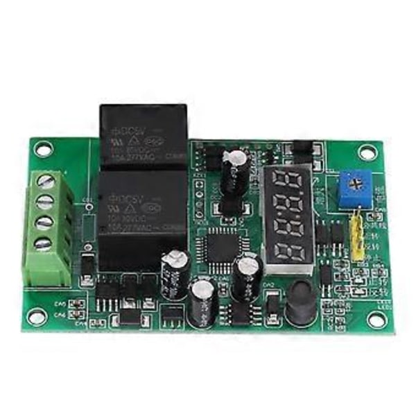Fjärrkontrollmodul Digital Display Relä Kontrollerkort 12V 24V för Motorventil