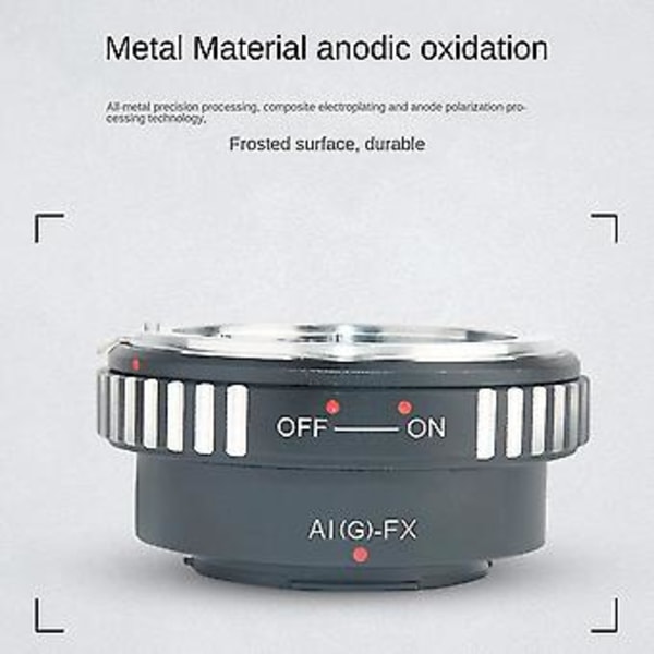 Aig-fx Adapterring För G D / S Till Forfuji X