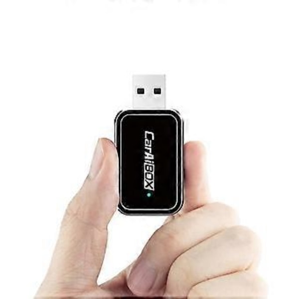 Trådløs Carplay Adapter - Konverter Kablet til Trådløs Carplay Dongle Plug & Play - til IOS og til Android Auto