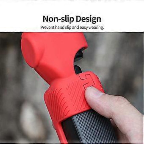 Silikonskyddsfodral för Pocket 3 Gimbal, skyddsfodral med fallskyddstillbehör, D
