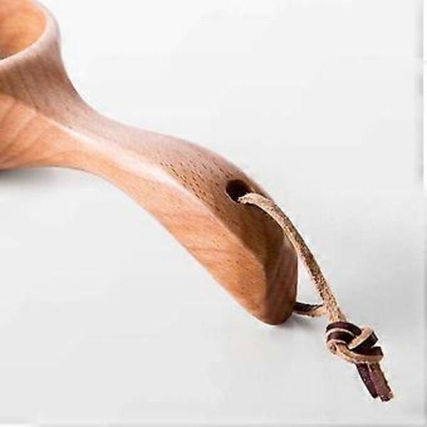 Massiivipuinen monikäyttöinen pyöreä puukauha keittiötyökalu (4-d-w)