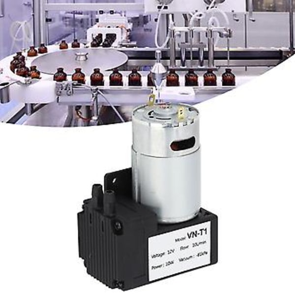 VN T1 Micro DC Tyhjiöpumppu Mekaaniset Osat Hiljainen Teollisuustarvike (DC12V)