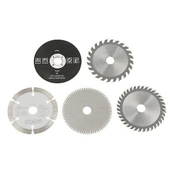 5 kpl 85 mm sisähalkaisija 15 mm minikarbidi pyörösahanterä leikkaustyökaluun