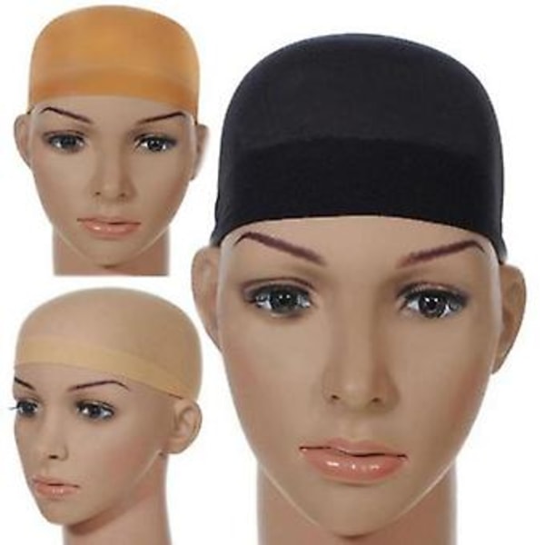 Deluxe Peruknät Hårnät För Weave 2 Stycken/förpackning Hårperuknät Mesh Perukmössa För Att Göra Peruker Fri Storlek