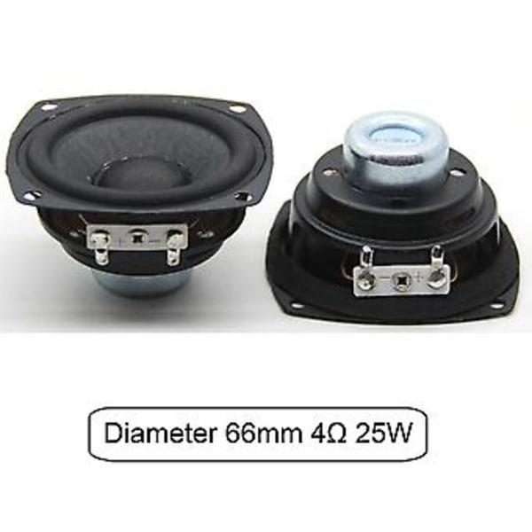 O Ser 25w 66mm Frekvenshøyttaler