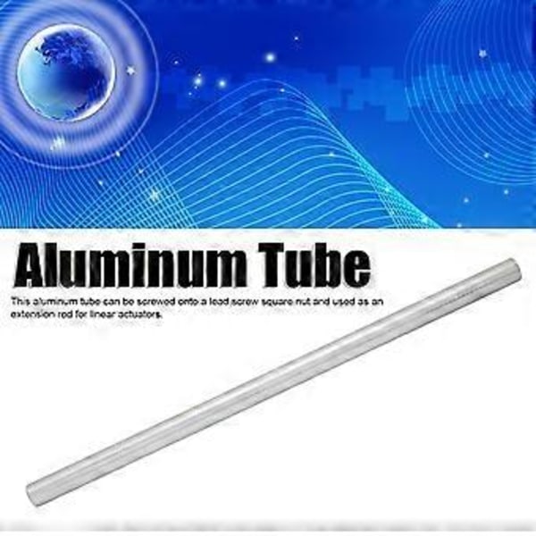 610110140300 Alumiiniputki M12x1.25mm Neliösyöttöruuvin Mutteritanko Robotiikka-alalle
