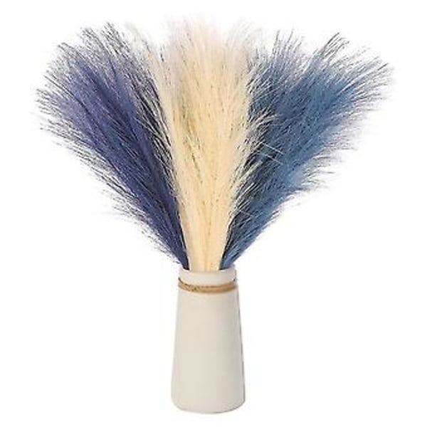 Pampasgræs 12 stk. 45 cm, Kunstig Pampasgræs Pampas R, Kunstig Pampasgræs Sho