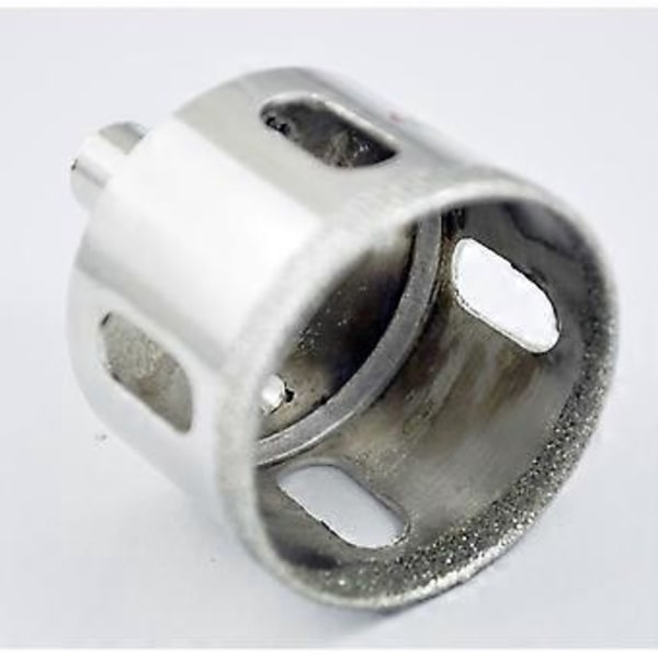 SODIAL(R) Timanttipäällysteinen 40mm Lasinreikäpora