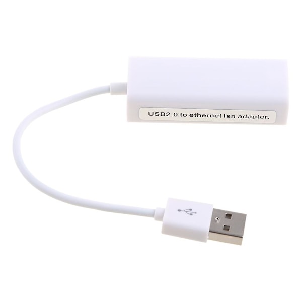 Usb 2.0 til driverfri 300 mbps nettverk Rj45 Lan kablet Gigabit Ethernet-adapter