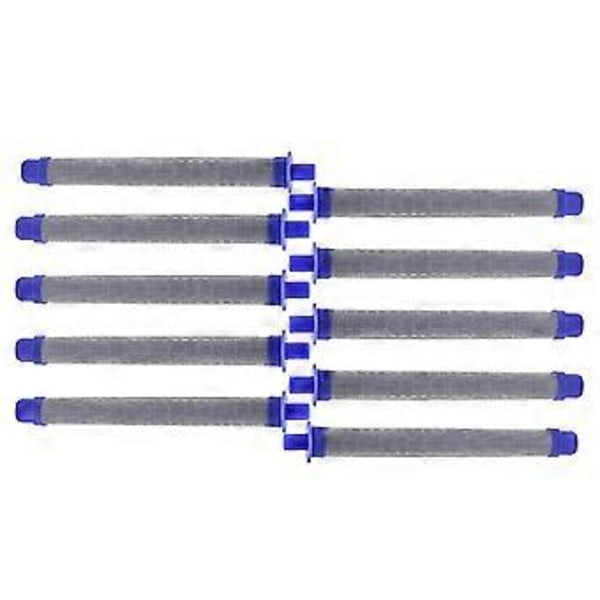 10-pack Airless-filter, 60 Mesh Airless Färg Push on Typ, Kompatibel med Modeller SG2 SG3 SG