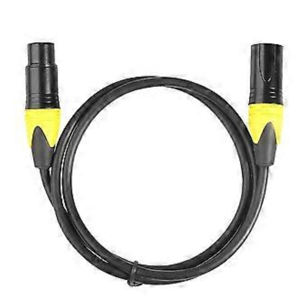 Xlr-kaapeli Fe O -signaalikaapeliin Huono Xlr Karon -mikrofoni 3-nastainen Xlr-kaapeli 3m Keltainen