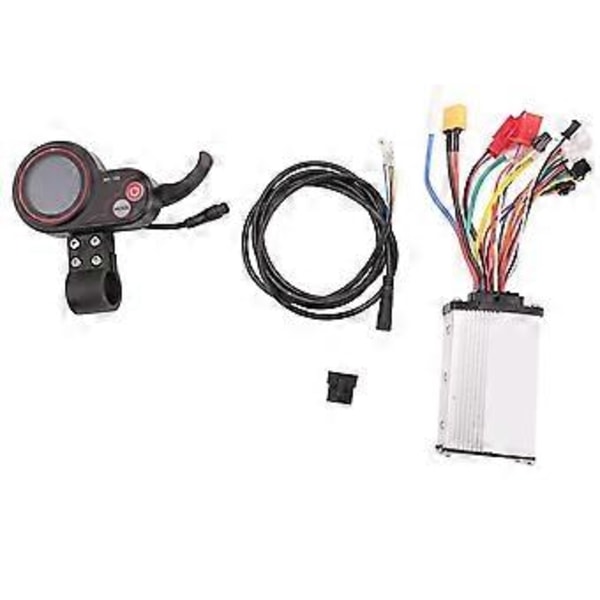 48V 500W Kontroller MR-100 LCD Display Mätare Instrumentbräda Kit För Elektrisk Scooter Tillbehör