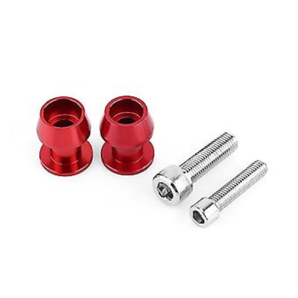 2 stk. M6 X1.5 Motorsykkel Cnc Svingarmslider Spoler Stativ Skrue For Fz01 Fz03 Fz09 Fz10 Yzf R1 R3